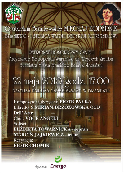Oratorium Braniewskie plakat